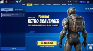 How to Get the Free Rust Bucket Back Bling in Fortnite